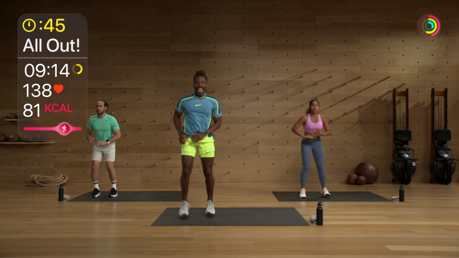 Apple Fitness+ 體能訓(xùn)練的影片