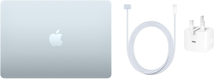 13 吋 MacBook Air，USB-C 至 MagSafe 3 連接線和 40W USB-C 電源轉(zhuǎn)換器