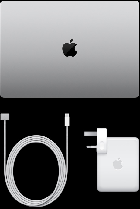 16 吋 MacBook Pro，USB-C 至 MagSafe 3 連接線和 140W USB-C 電源轉(zhuǎn)換器