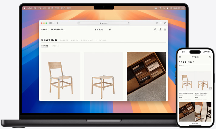 Macbook? iPhone ? ???? ?? Safari ???? ??? ??