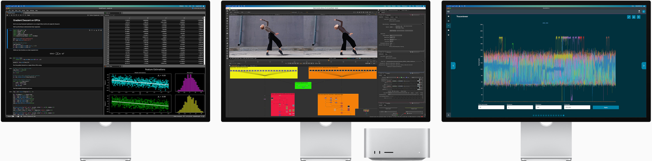 ???? ????? Mac&nbsp;Studio ????? ????? Studio&nbsp;Display ???? ?????? ??????? macOS ?????? ??? ??????
