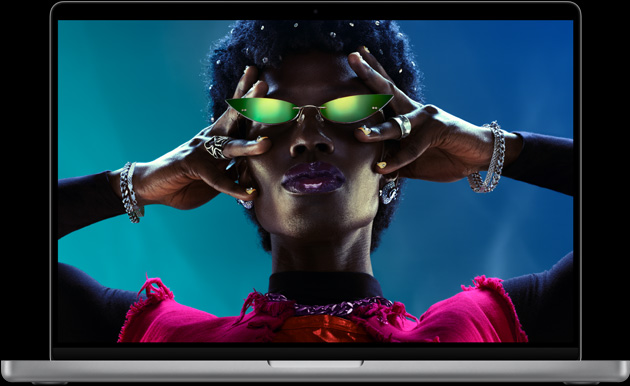 MacBook Pro 16 吋，展示 Liquid Retina XDR 顯示器