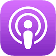ícono de la app Apple Podcasts