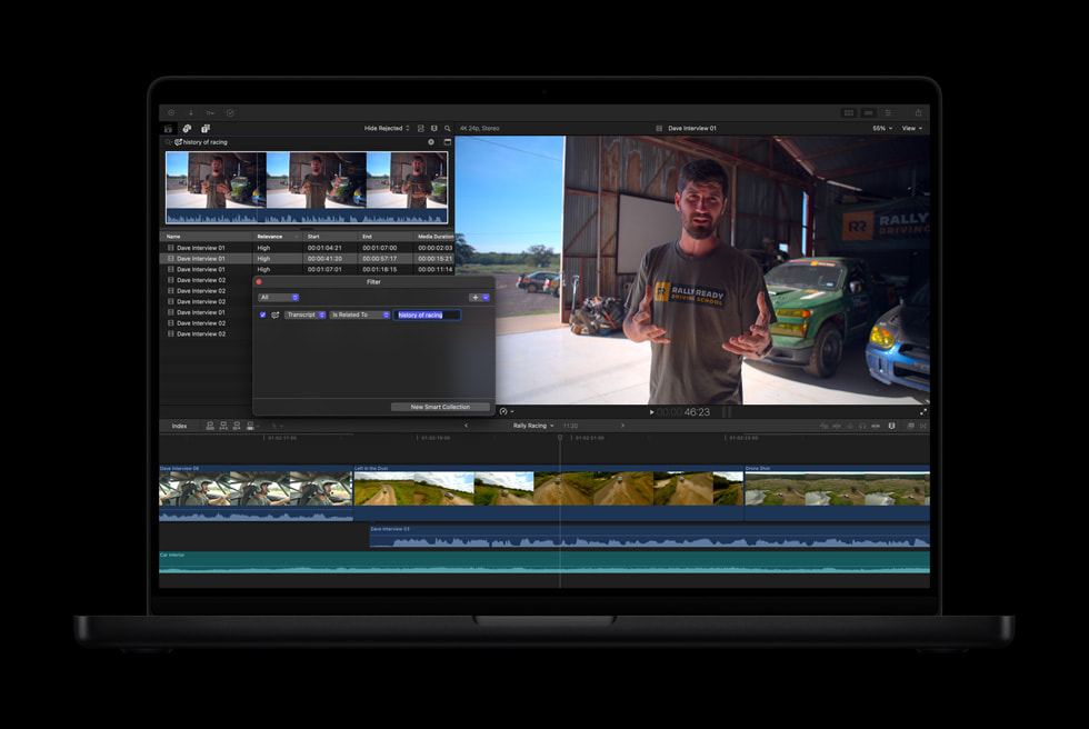 Transcript Search ?? Final Cut Pro ?????????? MacBook Pro ?????????????