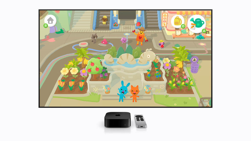 ???? Sago?Mini?Jinja’s?Garden ?????? ??? ???? ????????? ?? Apple?TV ?????? Siri ?? ???????? ????? ?????? ??????? ???? ?????.