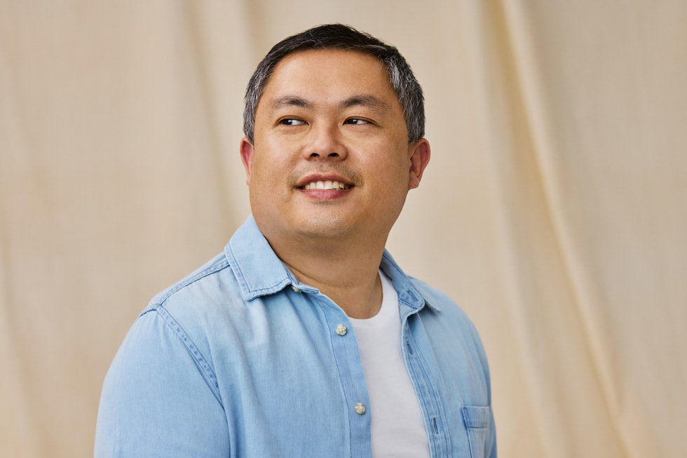 Weee!アプリの創(chuàng)設(shè)者であるLarry Liuのポートレート。 