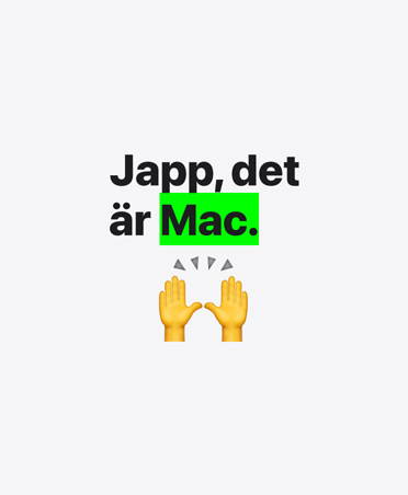 Japp, det ?r Mac