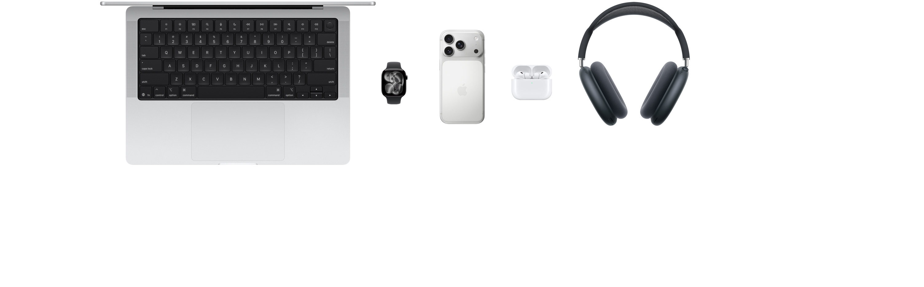 ????????? Apple ??????????? ?????? MacBook, Apple Watch Series 11, iPhone 17 Pro, AirPods Pro ??????? 3, AirPods Max, Apple Vision Pro, Apple Pencil Pro ??? iPad Pro
