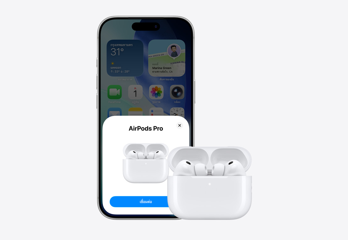 ????????????????? iPhone, ?????????????????????? AirPod ????????, AirPods ??????????????????????????? iPhone