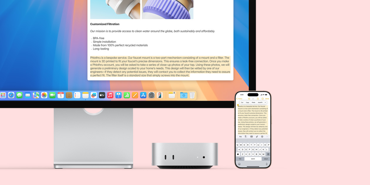????? Mac, Mac mini ?????? ??? iPhone ??????????????????????????????????????????????? iPhone ?????????????????????????????????????????????????????????? Apple ??????????????????????????????????????