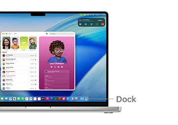 ???????????????????????????? ?? macOS ?? MacBook Pro ???? 14″ ?????????????????????????? Dock