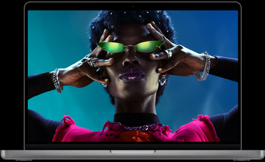 MacBook Pro 14 吋，展示 Liquid Retina XDR 顯示器