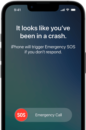 Poh?ad spredu na iPhone 17e, zaoblené rohy, aktivovaná funkcia Detekcia neh?d