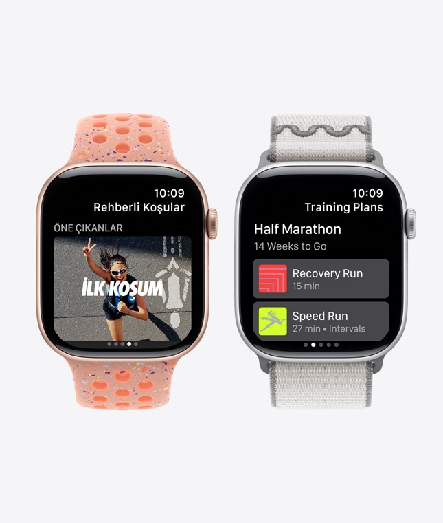 Apple Watch Series 11 ayg?tlar?, Nike Run Club uygulamas?, Rehberli Ko?ular ve Antrenman Planlar? ?zelli?i