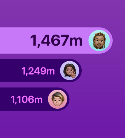 Ranglista az Apple Gamesben egy baráti kihívás után