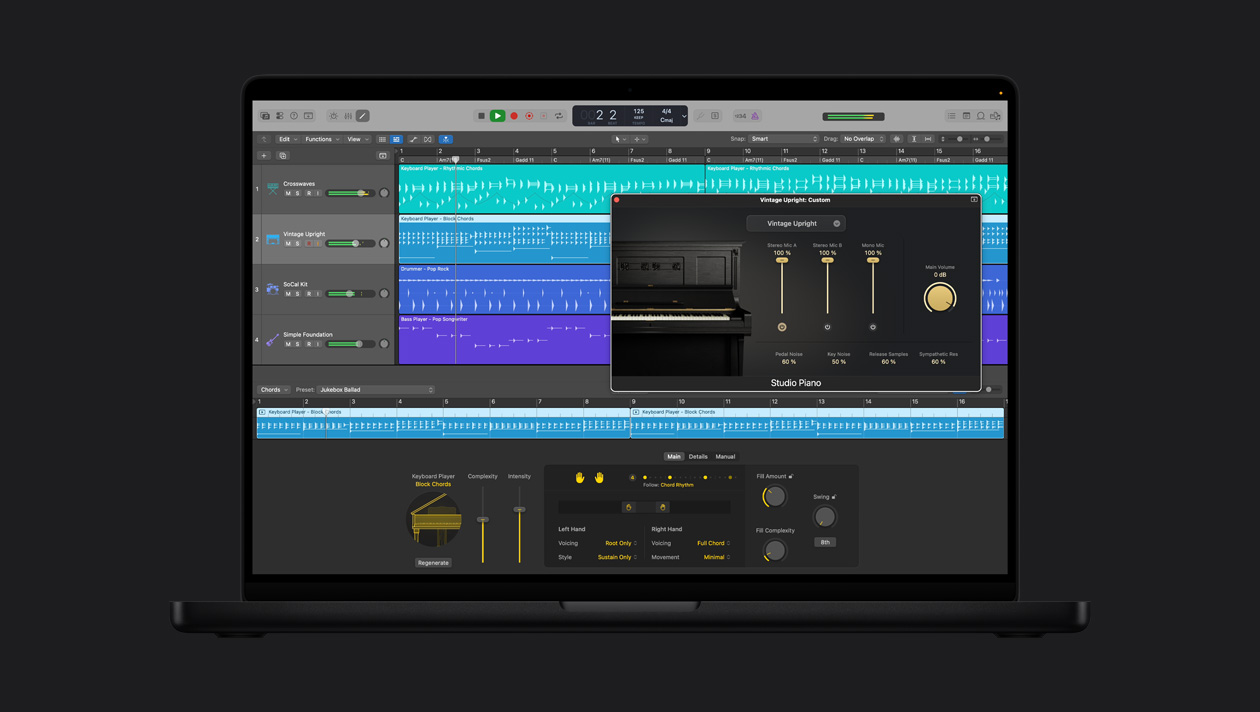 ???? MacBook&nbsp;Pro ???? 16&nbsp;??? ???? ???? Synth&nbsp;Player?? ????? Vintage&nbsp;Upright: Custom ?????? ?? ????? ?????? ?? Studio&nbsp;Piano? ?? ????? ?????? ???? Crosswaves? ?Vintage&nbsp;Upright? ?SoCal&nbsp;Kit? ?Simple&nbsp;Foundation? ?? ????? ??????? ????? ???? ?? 
Keyboard&nbsp;Player&nbsp;Rhythmic&nbsp;Chords?