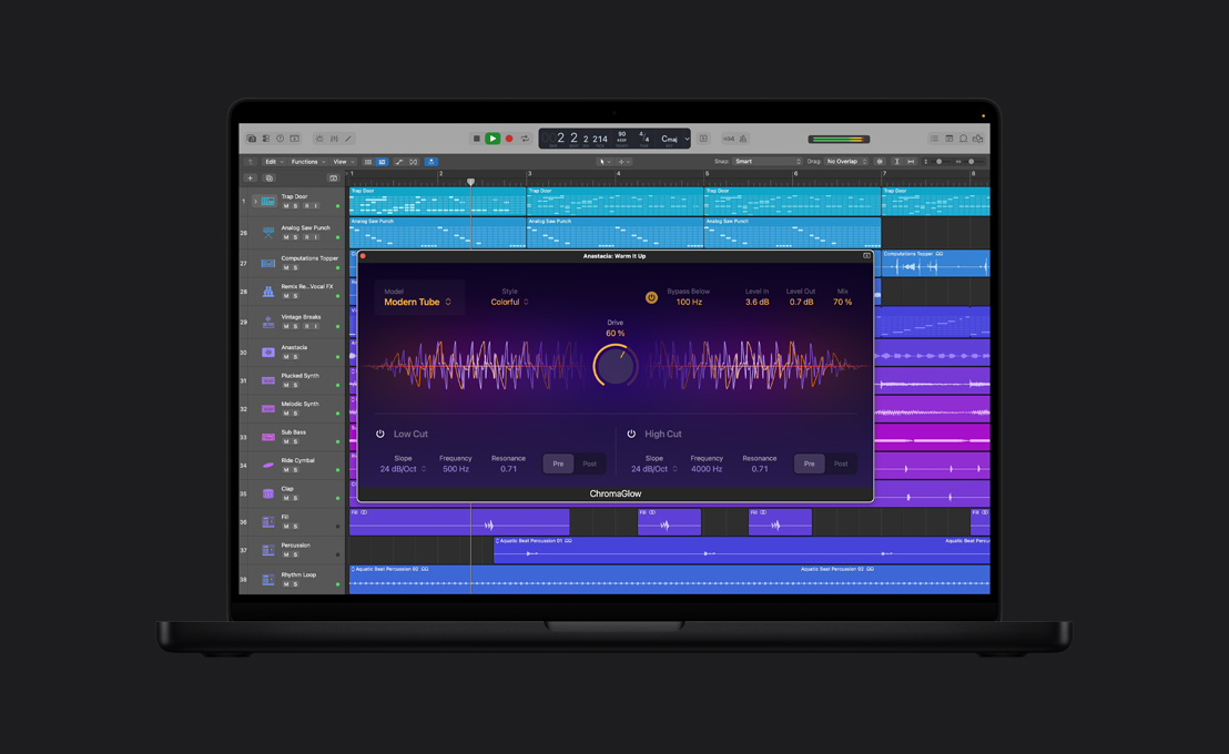 ???? MacBook&nbsp;Pro ???? 16&nbsp;??? ???? ChromaGlow? ????? Anastacia:&nbsp;Warm&nbsp;It&nbsp;Up? ?model? style? ?bypass&nbsp;below? ?level&nbsp;in? ?level&nbsp;out? ???????? ?????