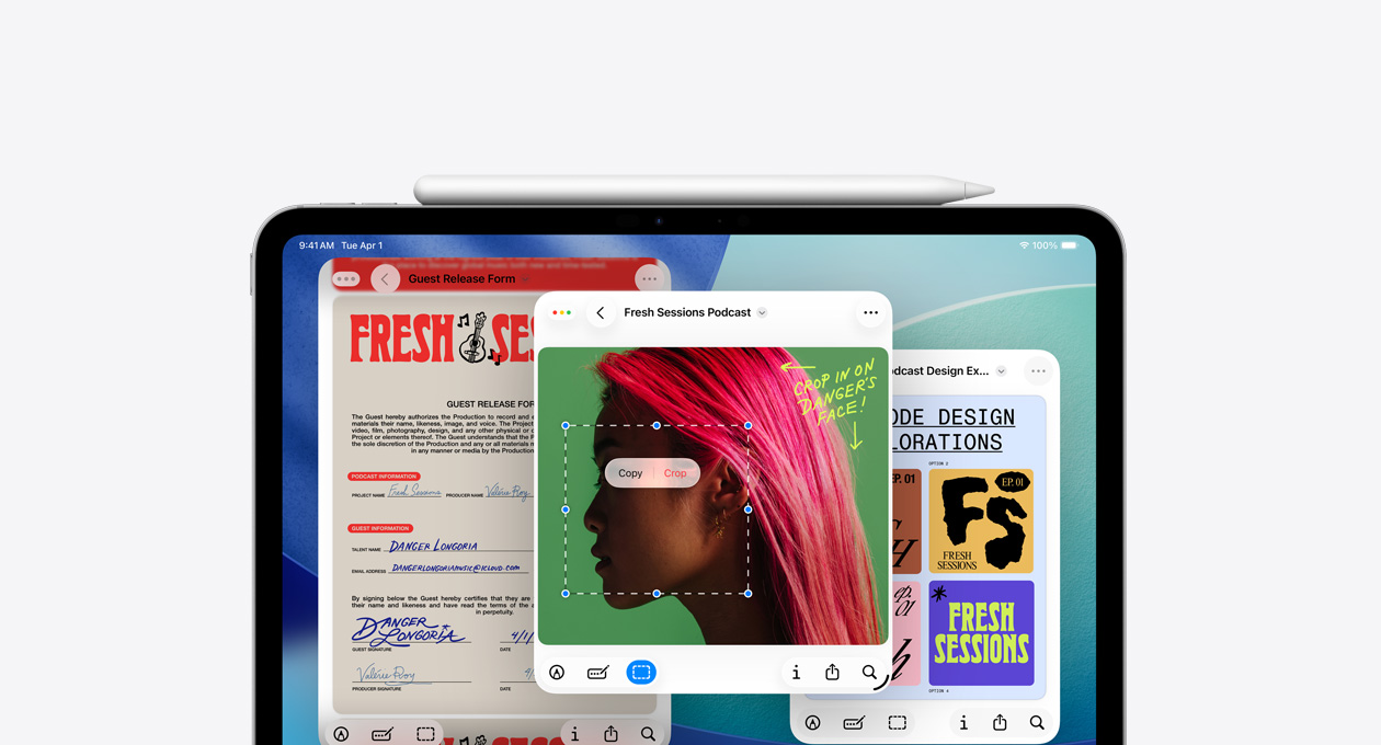 iPad 展示全新預(yù)覽程式 app